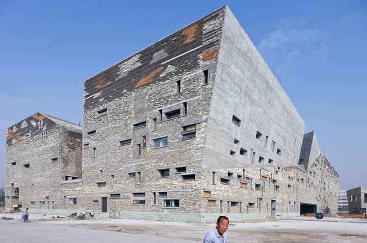 Ningbo Historic Museum, Ningbo, China. Photo: Archdaily