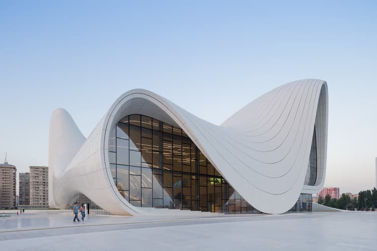 Heydar Aliyev Center, Baku, Azerbaijan. Photo: Iwan Baan