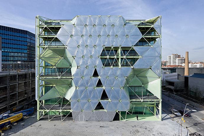 Media TIC, Barcelona, Spain. Photo: Iwan Baan