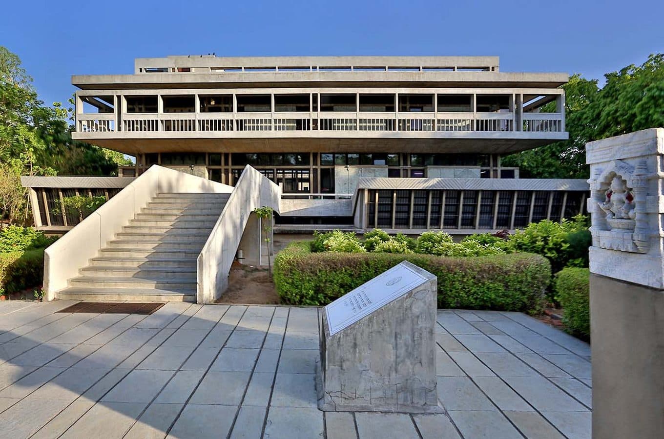 The Institute of Indology, Ahmedabad, India. Photo: Vastu Shilpa Foundation