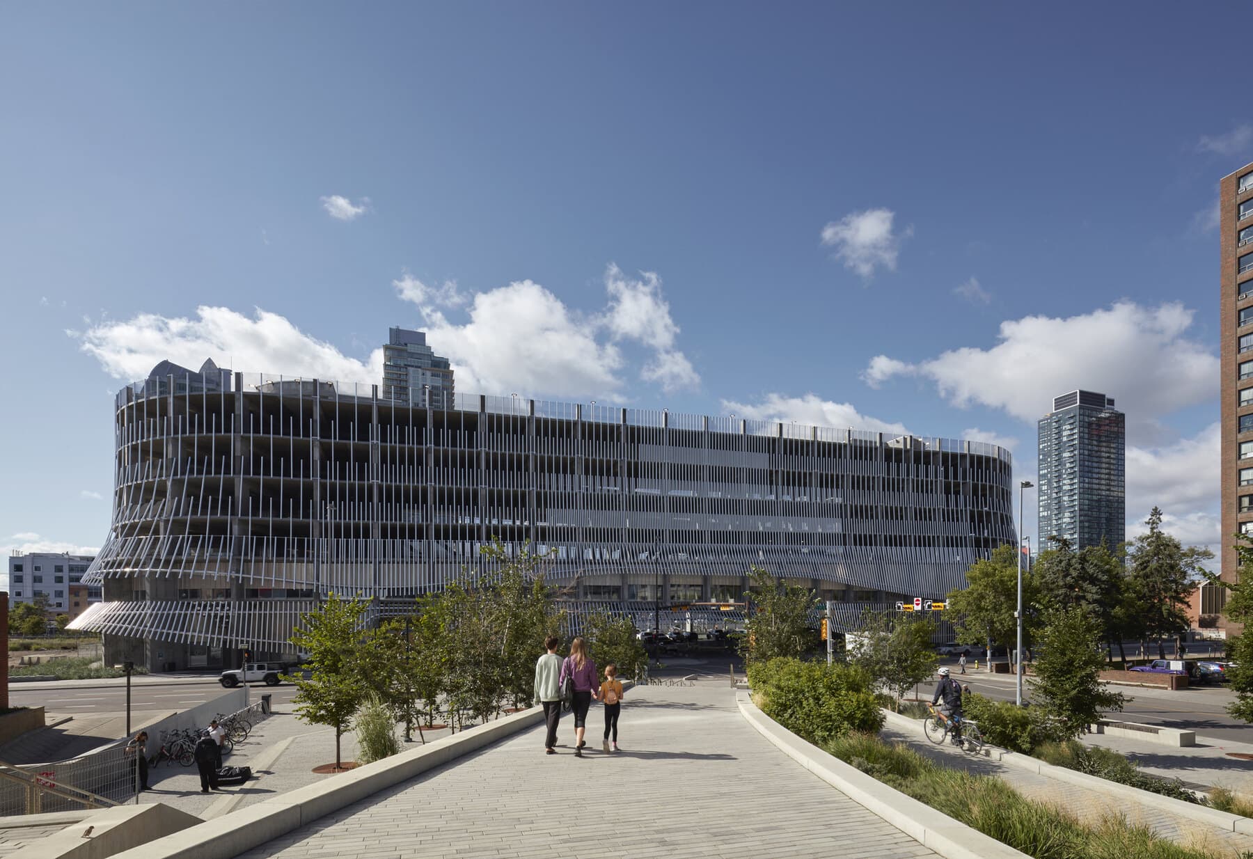 9th Avenue Parkade + Platform Innovation Centre, Calgary, Canada. 2021–2030. Photo: