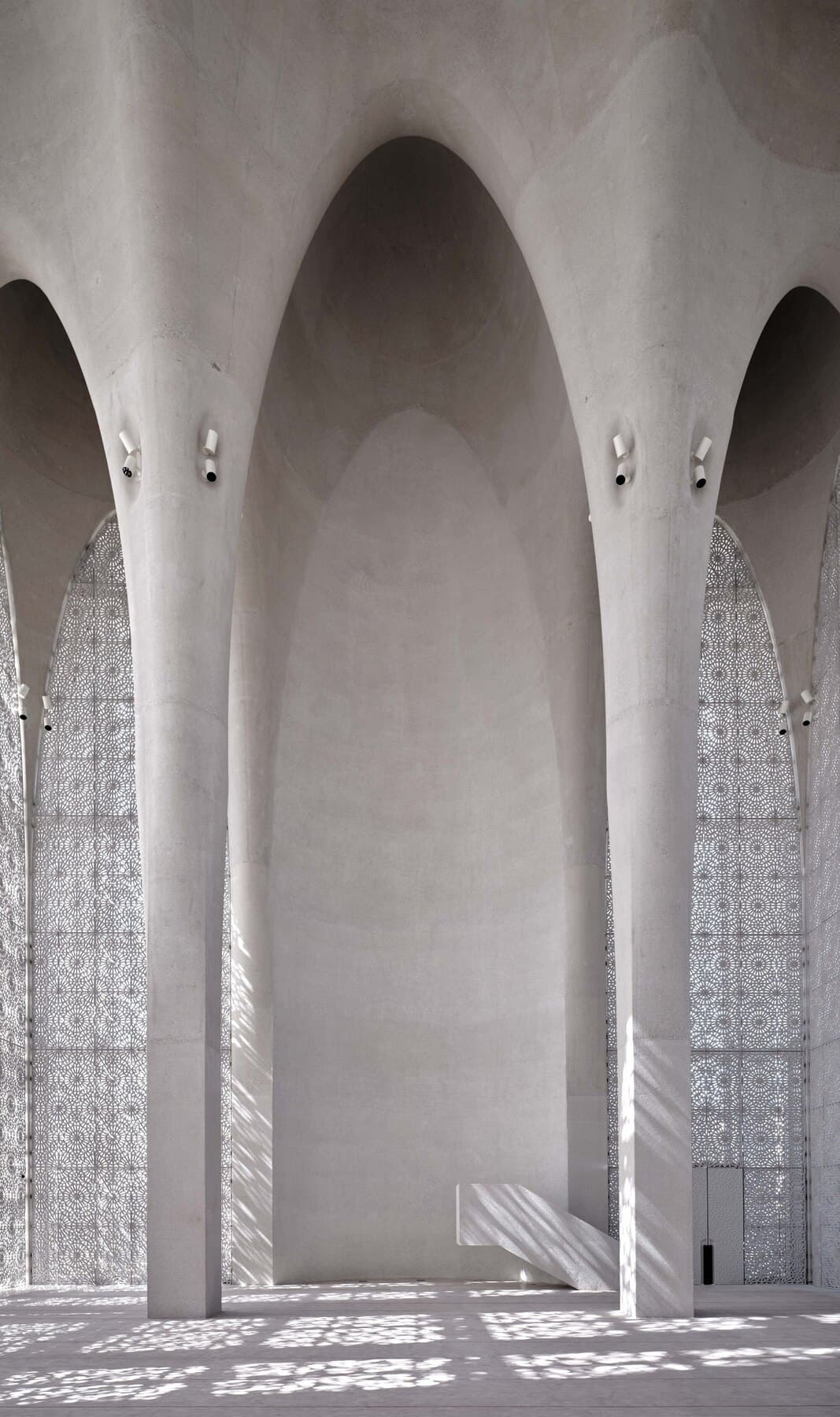 Abrahamic Family House, Abu Dhabi, United Arab Emirates. 2021–2030. Photo: