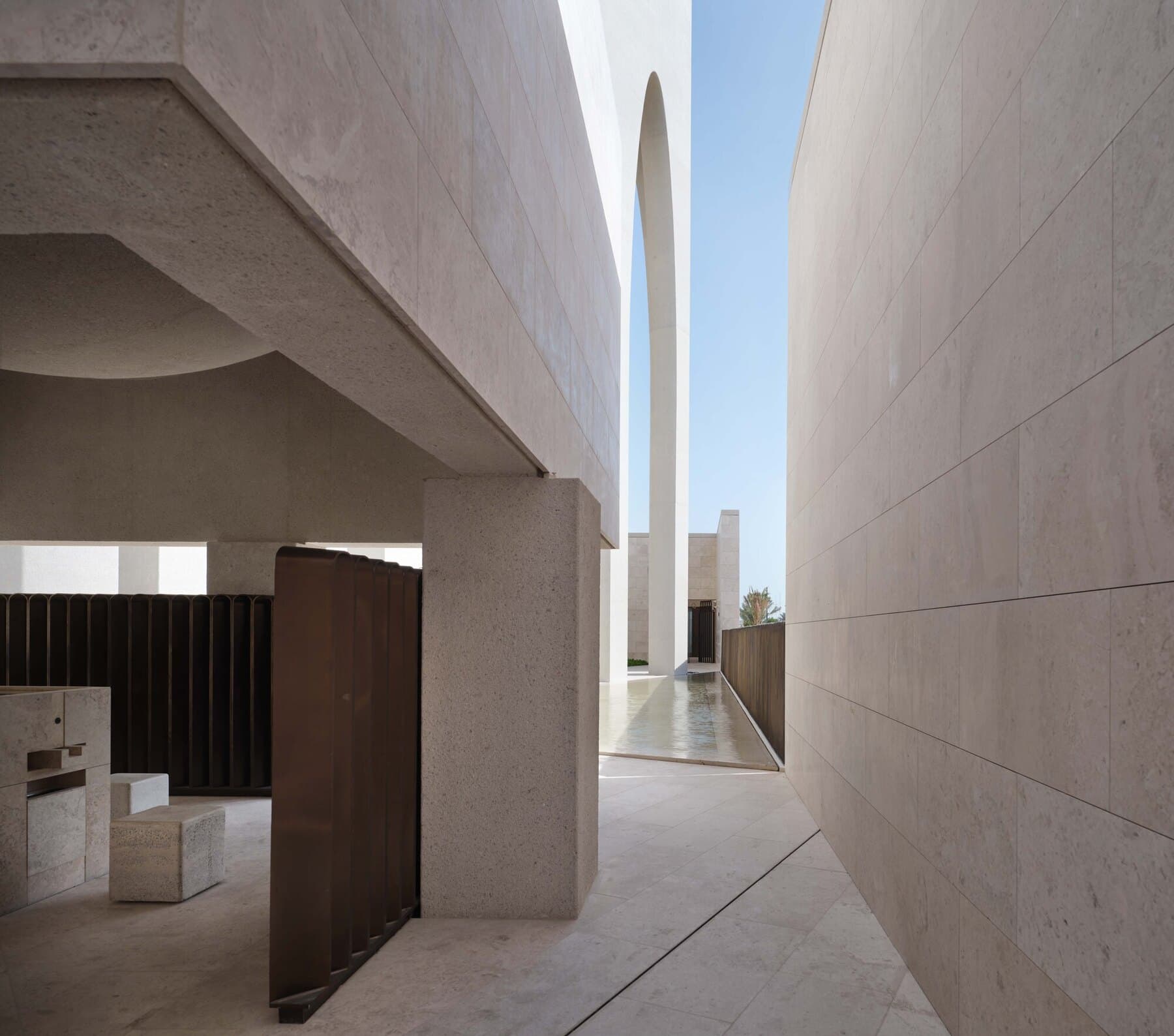 Abrahamic Family House, Abu Dhabi, United Arab Emirates. 2021–2030. Photo: