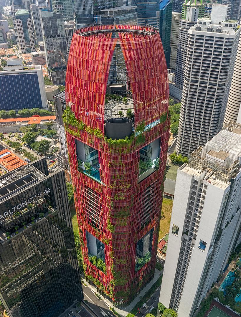 Oasia Hotel Downtown, Singapore, Singapore. 2011–2020. Photo: WOHA Architects