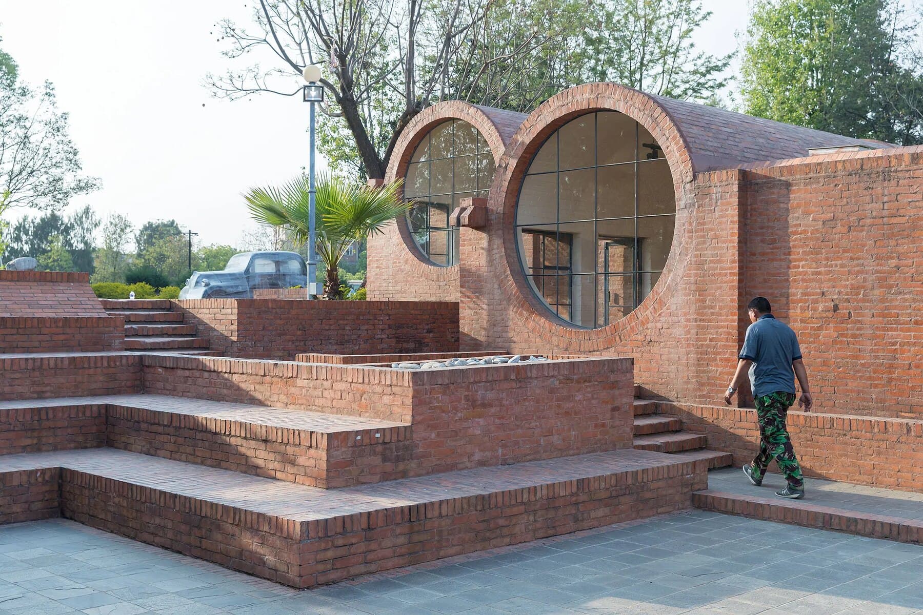 Taragaon Hostel Museum Kathmandu, Boudha, Nepal. 1971–1980. Photo: Iwan Baan