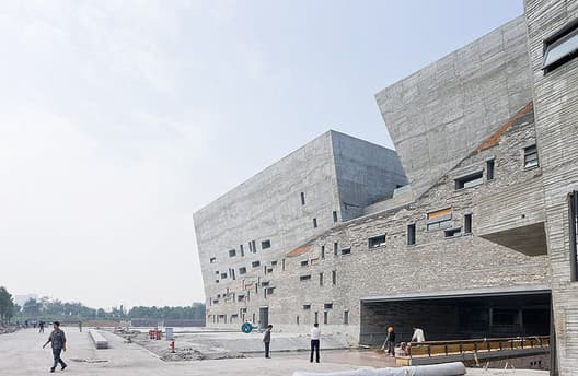 Ningbo Historic Museum, Ningbo, China. 2001–2010. Photo: Archdaily