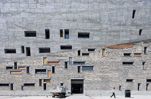 Ningbo Historic Museum, Ningbo, China. 2001–2010. Photo: Archdaily